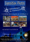 Affiche expo photos crêches Pierrevert 2018